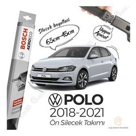 Bosch Aeroeco 2018-2021 Volkswagen Polo Muz Silecek Takımı