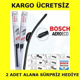 Bosch AeroEco 3397013452 AE50 Graphite 6 Aparatlı 500mm Muz Silecek
