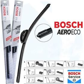 Bosch AeroEco 3397013454 AE55 Graphite 6 Aparatlı 550mm Muz Silecek