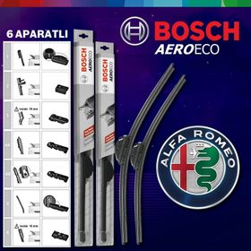 Bosch Aeroeco Alfa Romeo Mito 2008-2016 Muz Silecek Takımı