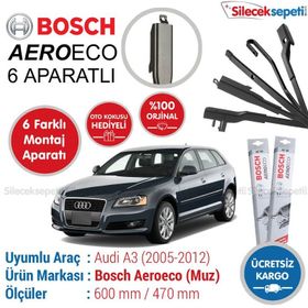 Bosch Aeroeco Audi A3 2005-2012 Muz Silecek