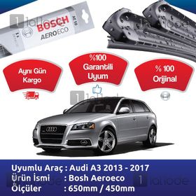 Bosch Aeroeco Audi A3 2013-2017 Muz Silecek Takımı