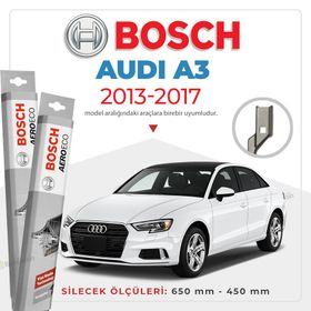 Bosch Aeroeco Audi A3 2013-2017 Ön Muz Silecek Takımı