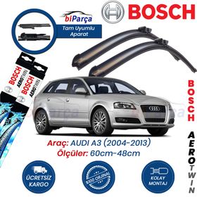Bosch Aeroeco Audi A3 Serisi 2004-2013 Muz Silecek Takımı