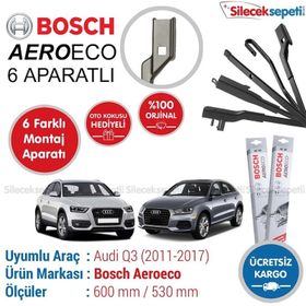 Bosch Aeroeco Audi Q3 2011-2017 Muz Silecek Takımı