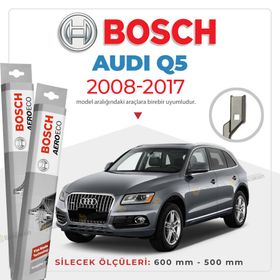 Bosch Aeroeco Audi Q5 2008-2017 Ön Muz Silecek Takımı