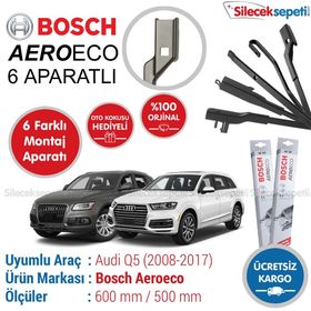 Bosch Aeroeco Audi Q5 2008-2017 Silecek Takımı