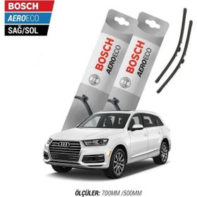 Bosch Aeroeco Audi Q7 2017 Model Muz Silecek Takımı