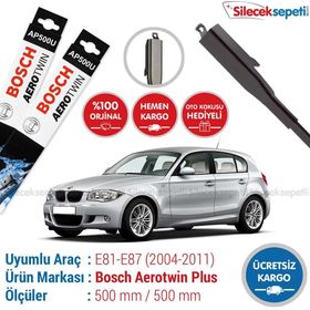 Bosch Aeroeco Bmw 116 E81-E87 2004-2011 Muz Silecek Takımı