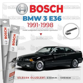 Bosch Aeroeco Bmw 3 E36 1991-1998 Ön Muz Silecek Takımı