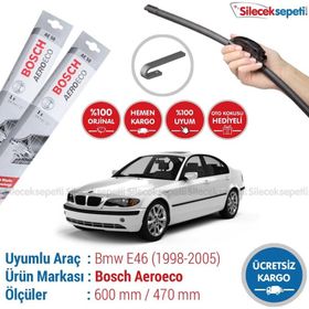 Bosch Aeroeco Bmw 3 E46 1998-2005 Muz Silecek Takımı