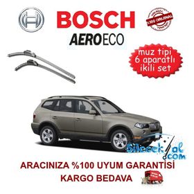 Bosch Aeroeco BMW X3 2003-2010 Silecek Takımı
