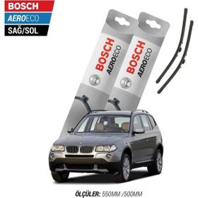 Bosch Aeroeco Bmw X3 E83 2006 Model Muz Silecek Takımı