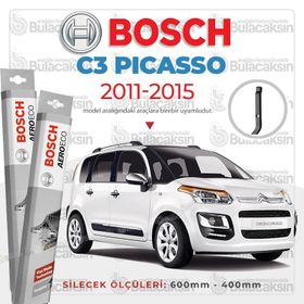 Bosch Aeroeco C3 Picasso 2011-2015 Ön Muz Silecek Takımı