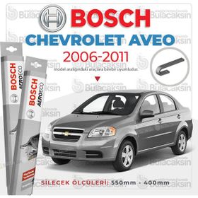 Bosch Aeroeco Chevrolet Aveo Sedan 2006-2011 Siyah Muz Silecek Takımı