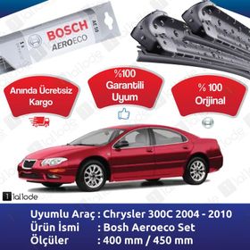 Bosch Aeroeco Chrysler 300M 1998-2004 Muz Silecek Takımı
