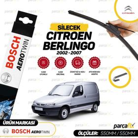 Bosch Aeroeco Citroen Berlingo 2002-2007 Muz Silecek Takımı
