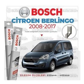 Bosch Aeroeco Citroen Berlingo 2008-2017 Silecek Takımı