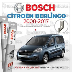 Bosch Aeroeco Citroen Berlingo 2008-2017 Silecek Takımı