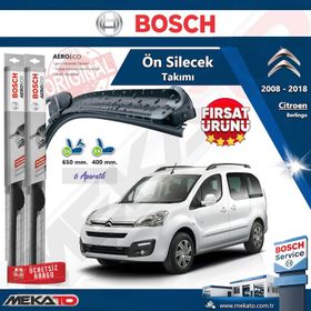 Bosch Aeroeco Citroen Berlingo 2008-2018 Ön Silecek Takımı