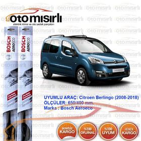 Bosch Aeroeco Citroen Berlingo 2008-2018 Silecek Takımı