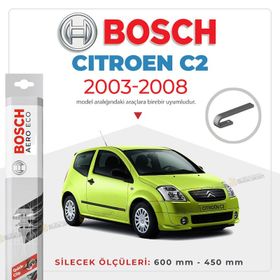 Bosch Aeroeco Citroen C2 2003-2008 Muz Silecek Takımı