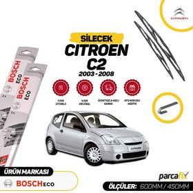 Bosch Aeroeco Citroen C2 2003-2008 Muz Silecek Takımı