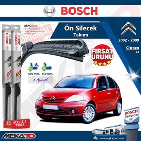 Bosch Aeroeco Citroen C3 2002-2009 Ön Silecek Takımı