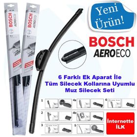 Bosch Aeroeco Citroen C3 2010-2015 Muz Silecek Takımı