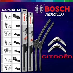 Bosch Aeroeco Citroen C3 2010-2015 Muz Silecek Takımı