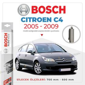 Bosch Aeroeco Citroen C4 2004-2009 Ön Muz Silecek Takımı