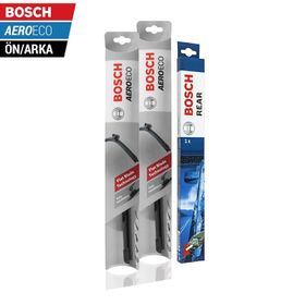 Bosch Aeroeco Citroen C4 2005-2009 Ön Arka Silecek