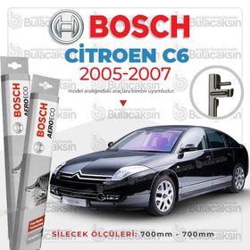 Bosch Aeroeco Citroen C6 2005-2007 Ön Muz Silecek Takımı