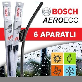 Bosch Aeroeco Citroen C6 2005-2007 Ön Muz Silecek Takımı