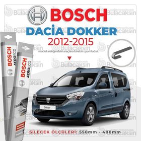 Bosch Aeroeco Dacia Dokker 2012-2015 Ön Muz Silecek Takımı