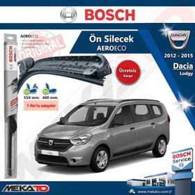 Bosch Aeroeco Dacia Lodgy 2012-2015 Ön Muz Silecek Takımı