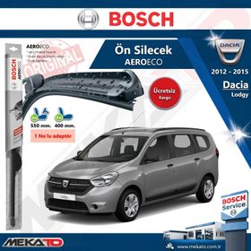 Bosch Aeroeco Dacia Lodgy 2012-2015 Ön Muz Silecek Takımı