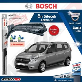 Bosch Aeroeco Dacia Lodgy 2012-2015 Ön Muz Silecek Takımı