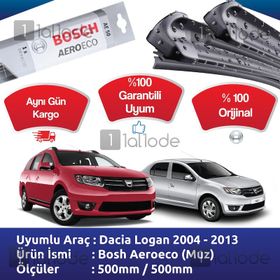 Bosch Aeroeco Dacia Logan 2004-2013 Ön Silecek Takımı