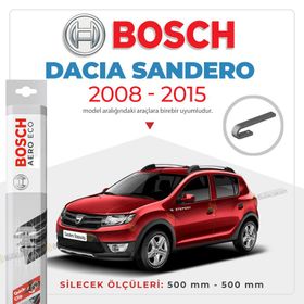 Bosch Aeroeco Dacia Sandero 2008-2015 Ön Muz Silecek Takımı