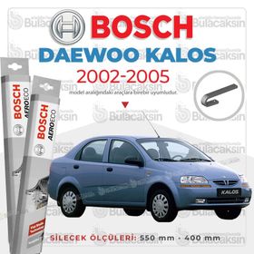 Bosch Aeroeco Daewoo Kalos 2002-2005 Ön Muz Silecek Takımı