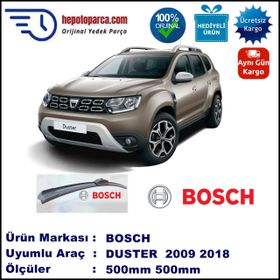 Bosch Aeroeco Daica Duster 2009 Sonrası 500-500 mm Aparatlı Muz Silecek