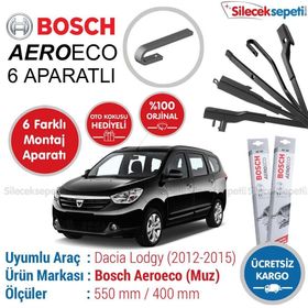 Bosch Aeroeco Daica Lodgy 2012-2015 Muz Silecek
