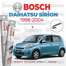 Bosch Aeroeco Daihatsu Sirion 1998-2004 Ön Muz Silecek Takımı