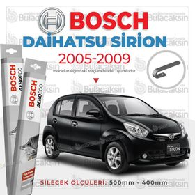 Bosch Aeroeco Daihatsu Sirion 2005-2009 Ön Muz Silecek Takımı