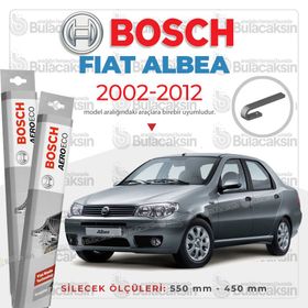 Bosch Aeroeco Fiat Albea 2002-2012 Ön Muz Silecek Takımı