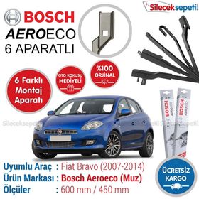 Bosch Aeroeco Fiat Bravo 2007-2014 Muz Silecek Takımı