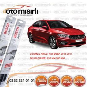 Bosch Aeroeco Fiat Egea 2015-2018 Ön Muz Silecek Takımı