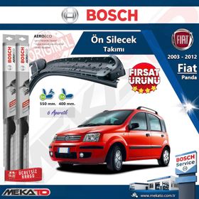 Bosch Aeroeco Fiat Panda 2003-2012 Ön Silecek Takımı