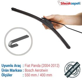 Bosch Aeroeco Fiat Panda 2004-2012 Muz Silecek Takımı
